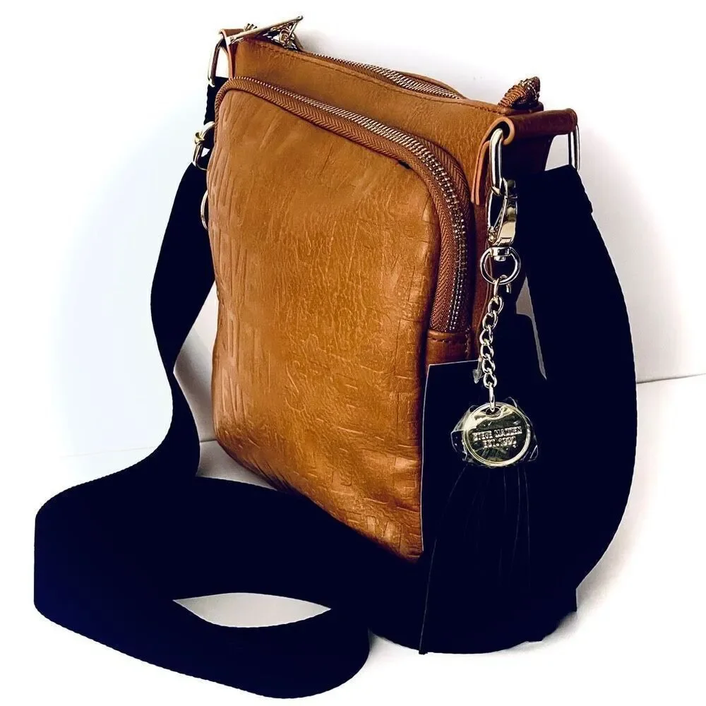 NWT Steve Madden Bglamm Crossbody Tan Bag New